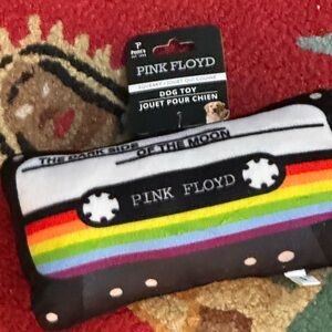 NIP Pink Floyd Cassette Squeaky Dog Toy